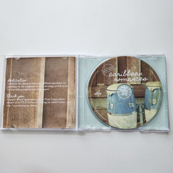 Nick Ortiz Caribbean Romances Audio CD Album - Picture 5 of 8